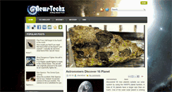 Desktop Screenshot of news-techz.blogspot.com