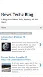 Mobile Screenshot of news-techz.blogspot.com