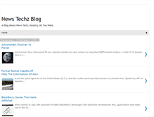 Tablet Screenshot of news-techz.blogspot.com