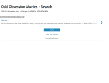 Tablet Screenshot of oddobsessiondatabase.blogspot.com