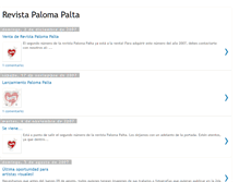 Tablet Screenshot of palomapalta.blogspot.com