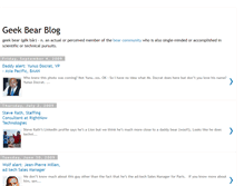 Tablet Screenshot of geekbearblog.blogspot.com