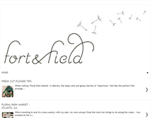 Tablet Screenshot of fortandfield.blogspot.com