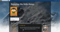 Desktop Screenshot of enjoyingthelittlethings-shell.blogspot.com