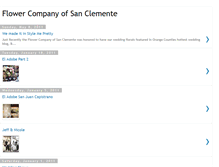 Tablet Screenshot of flowercompanyofsc.blogspot.com