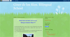 Desktop Screenshot of coleginerbilingue.blogspot.com