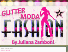 Tablet Screenshot of glittermodafashion.blogspot.com