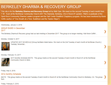 Tablet Screenshot of berkeleydharmarecovery.blogspot.com