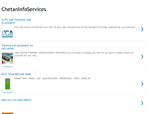 Tablet Screenshot of chetaninfoservices.blogspot.com