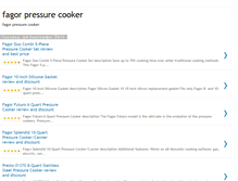 Tablet Screenshot of finestfagorpressurecookerreview.blogspot.com