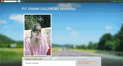 Desktop Screenshot of ppswamigagangirimaharaj.blogspot.com
