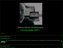 Tablet Screenshot of albertomartinmibaloncesto.blogspot.com