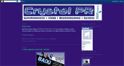 Desktop Screenshot of crystal-pr.blogspot.com