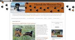 Desktop Screenshot of mountaindogbooks.blogspot.com