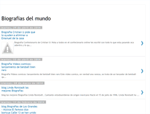 Tablet Screenshot of biografiasdelmundo1.blogspot.com