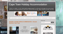 Desktop Screenshot of cape-town-accommdaton.blogspot.com