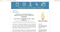 Desktop Screenshot of bayancollege.blogspot.com