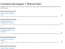 Tablet Screenshot of commandconquer3tiberiumwars.blogspot.com