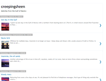 Tablet Screenshot of creepingsheen.blogspot.com