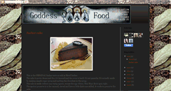 Desktop Screenshot of goddessfood.blogspot.com