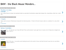 Tablet Screenshot of blackmousewonders.blogspot.com