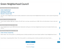 Tablet Screenshot of goc-greenneighborhood.blogspot.com