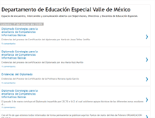 Tablet Screenshot of departamentodeeducacionespecialvm.blogspot.com