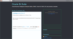 Desktop Screenshot of greekoraclebi.blogspot.com