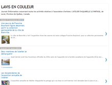 Tablet Screenshot of lavisencouleur.blogspot.com