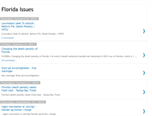 Tablet Screenshot of florida-issues.blogspot.com