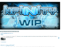 Tablet Screenshot of infinitythegame.blogspot.com