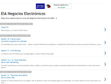 Tablet Screenshot of eianegocioselectronicos.blogspot.com