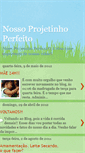 Mobile Screenshot of nossoprojetinhoperfeito.blogspot.com