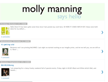 Tablet Screenshot of mollymanningillustration.blogspot.com