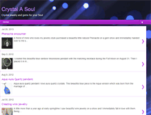 Tablet Screenshot of crystallinesoul.blogspot.com