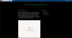 Desktop Screenshot of hoxiehigh-classof88.blogspot.com