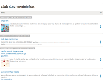 Tablet Screenshot of menininhas-club.blogspot.com