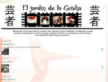 Tablet Screenshot of eljardindelageisha.blogspot.com
