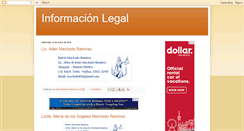 Desktop Screenshot of inforlegal.blogspot.com