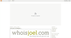 Desktop Screenshot of joelbeukelman.blogspot.com