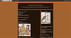 Desktop Screenshot of canaan-ytu.blogspot.com