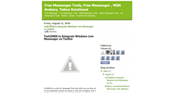 Desktop Screenshot of freemessengertools.blogspot.com