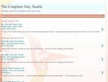 Tablet Screenshot of computerguyseattle.blogspot.com