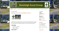 Desktop Screenshot of beenleighscoutgroup.blogspot.com