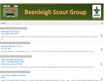 Tablet Screenshot of beenleighscoutgroup.blogspot.com