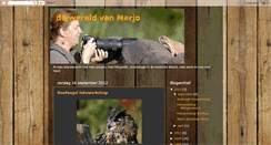 Desktop Screenshot of marjovoorde.blogspot.com