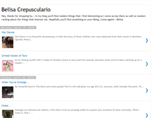 Tablet Screenshot of belisa-crepusculario.blogspot.com