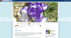 Desktop Screenshot of mon-blog-de-regime.blogspot.com