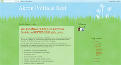 Desktop Screenshot of akronbeat.blogspot.com