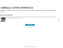 Tablet Screenshot of civivox.blogspot.com